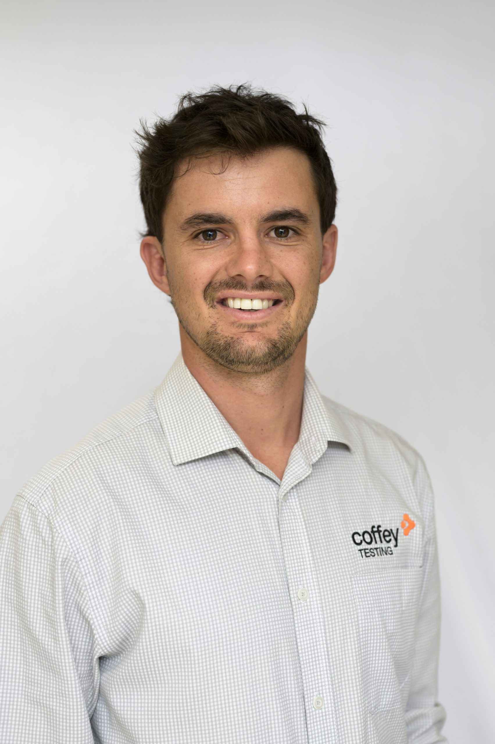 Jack Meredith, Laboratory Manager for Darwin and Nhulunbuy at Coffey Testing, with expertise in soil, concrete, and aggregate testing.