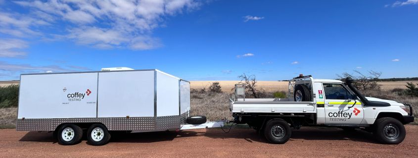 Mobile Trailer Laboratory Now Available in Coffey Testing - WA