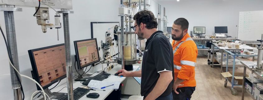 Training at Coffey Testing