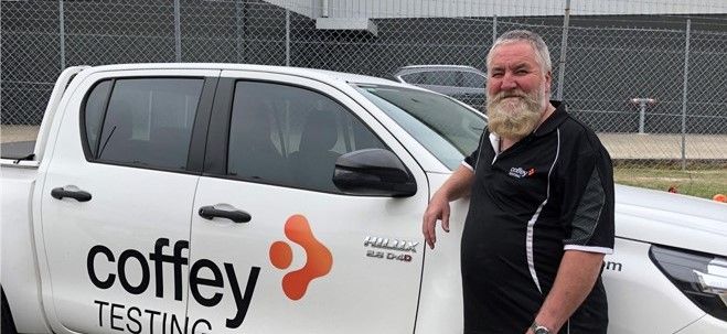 Scott Picton Celebrates 10 Years at Coffey Testing
