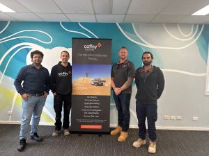 Introducing Tim Goldsmith to the Coffey Testing team as Brisbane’s New Laboratory Supervisor