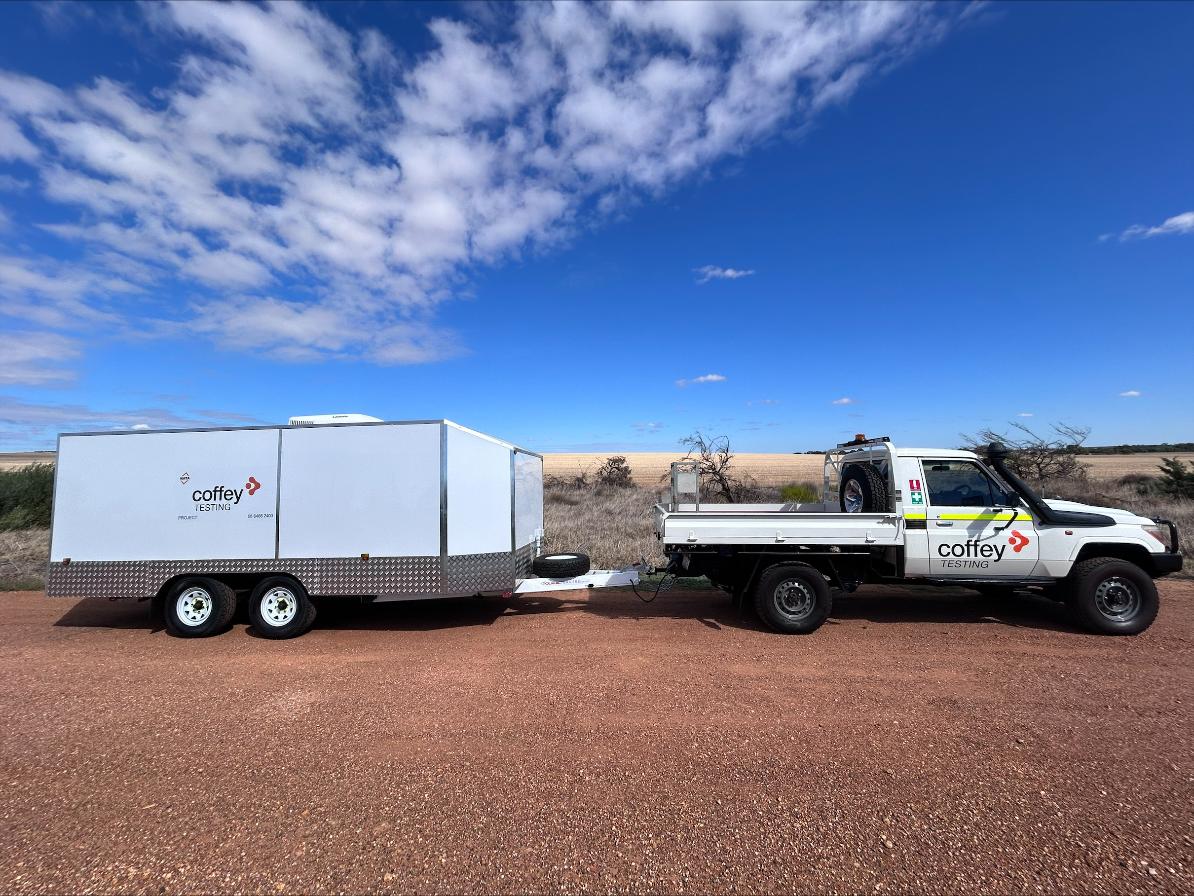 Coffey Testing Mobile Laboratory Trailer
