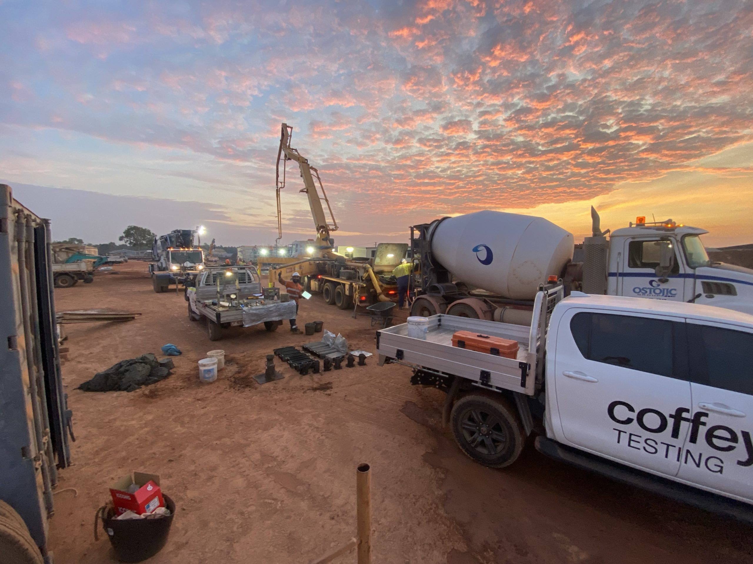 On Site Concrete Trials Available At Coffey Testing Coffey Testing On Site Concrete Trials Available At Coffey Testing Coffey Testing