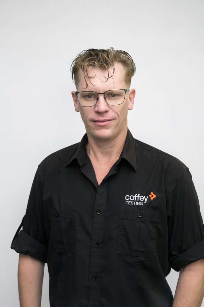 Ben Kirk, Concrete Testing Manager at Coffey Testing Sydney, specialising in concrete material integrity assessments.